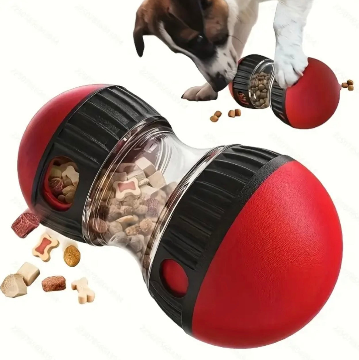 2Pk Interactive Dog Puzzle Treat Dispenser￼